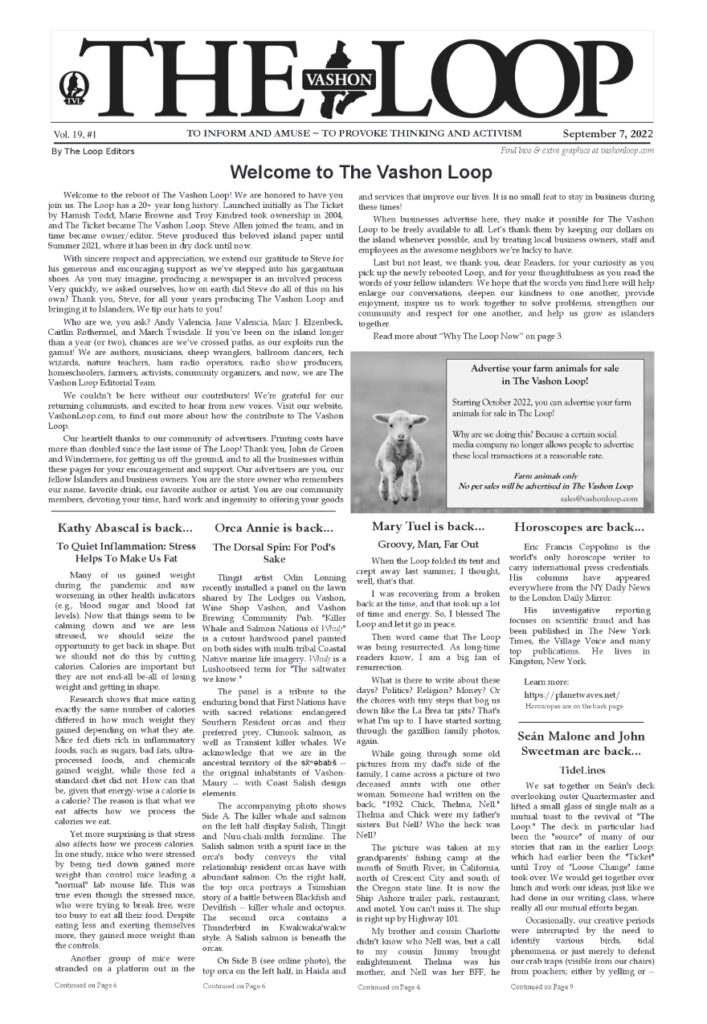 Issue #1 – View the Newspaper PDF