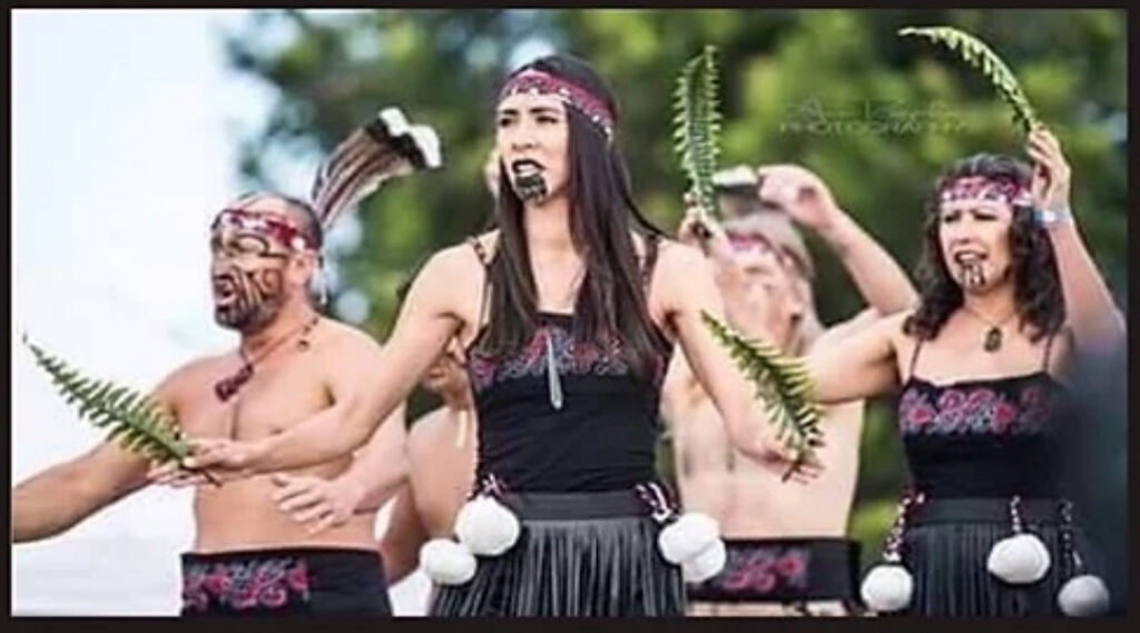 Vashon Does the New Zealand Haka!