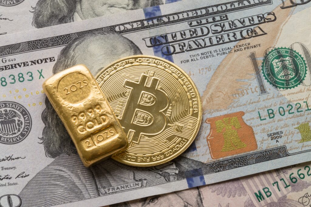 Gold, Bitcoin, Money, and Currency