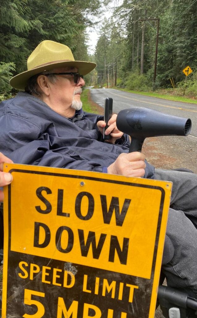 Honorary Deputy Sets Out to Slow Speeders