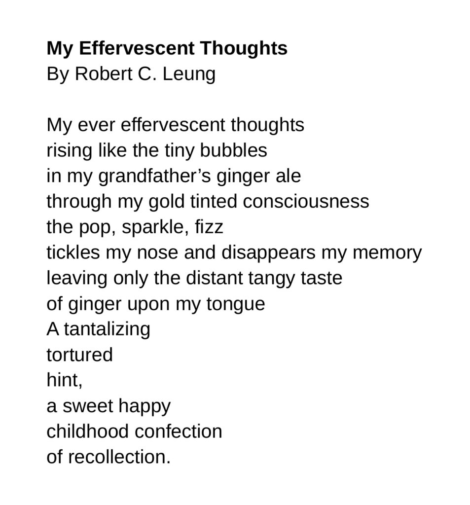 My Effervescent Thoughts