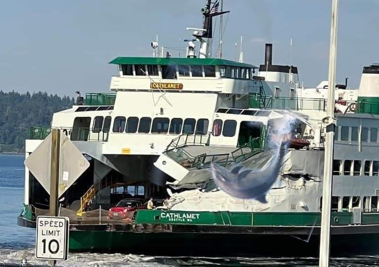 Running for the Ferry